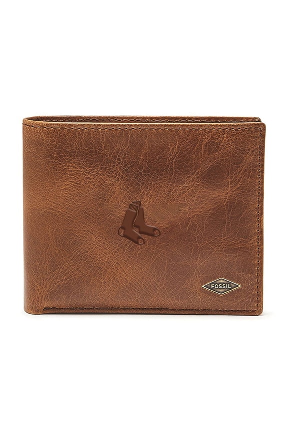 Brown Boston Red Sox Ryan RFID Passcase Wallet