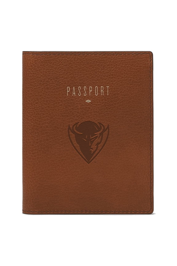 Brown DePaul Blue Demons Travel RFID Passport Case