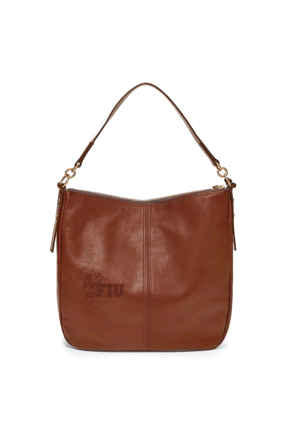 Brown FIU Panthers Jolie Hobo Bag