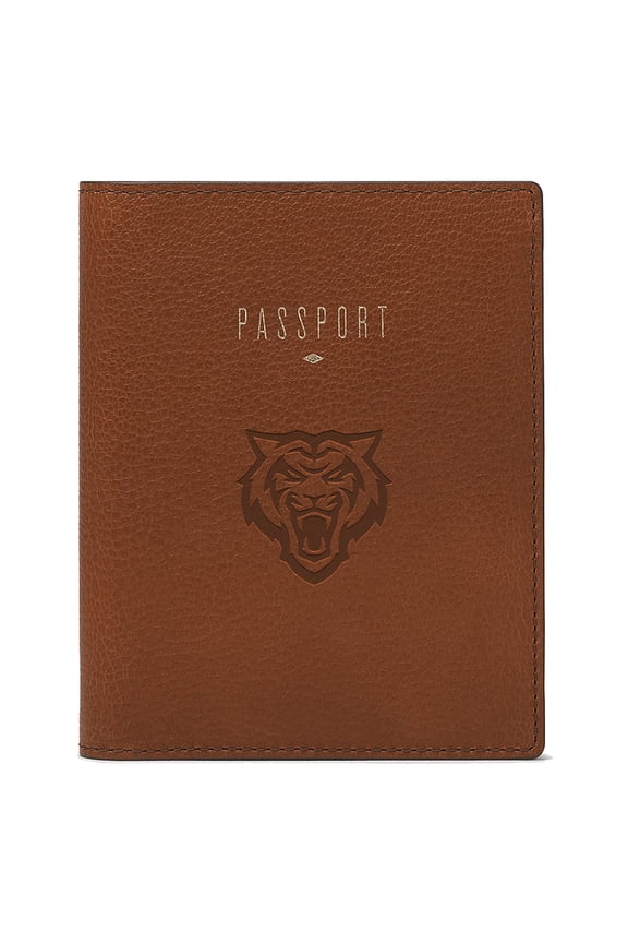 Brown Idaho State Bengals Travel RFID Passport Case