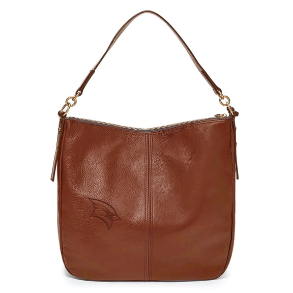 Fossil Brown Saginaw Valley State Cardinals Jolie Hobo Bag