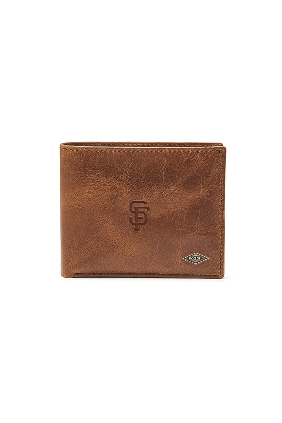Brown San Francisco Giants Ryan RFID Passcase Wallet