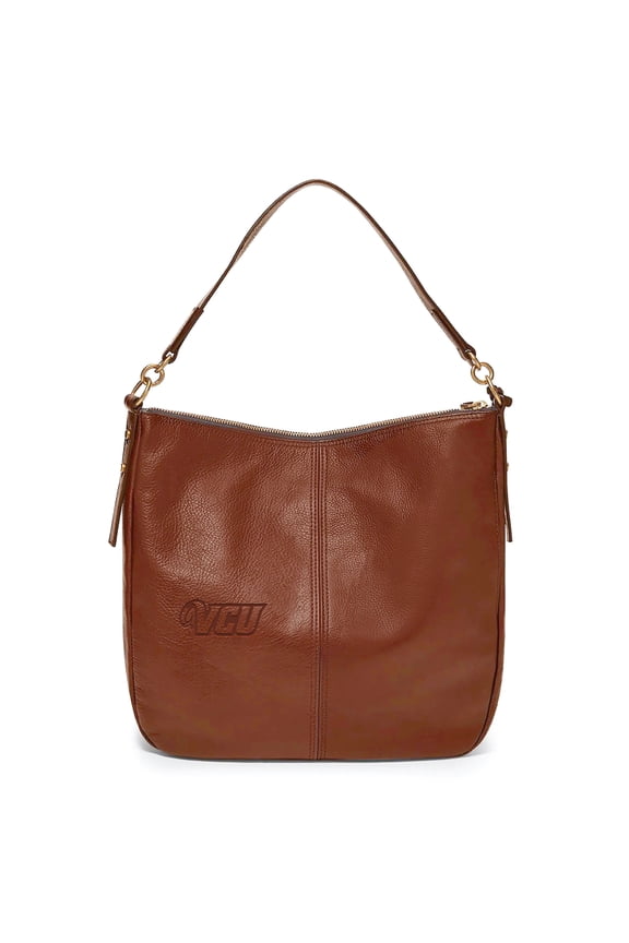Brown VCU Rams Jolie Hobo Bag