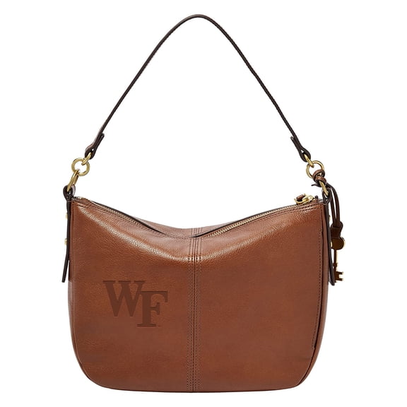 Fossil Brown Wake Forest Demon Deacons Jolie Crossbody Bag
