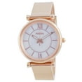 thumbnail image 1 of Fossil Carlie Rose Gold Tone Quartz ES5058SET Women's Watch, 1 of 3