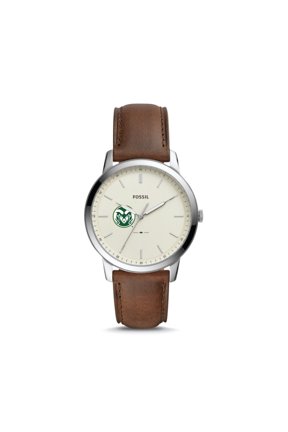 Colorado State Rams The Minimalist Leather Watch