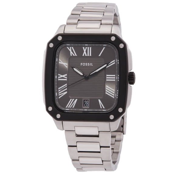 Fossil Crosby Quartz Grey Dial Men's Watch FS6122