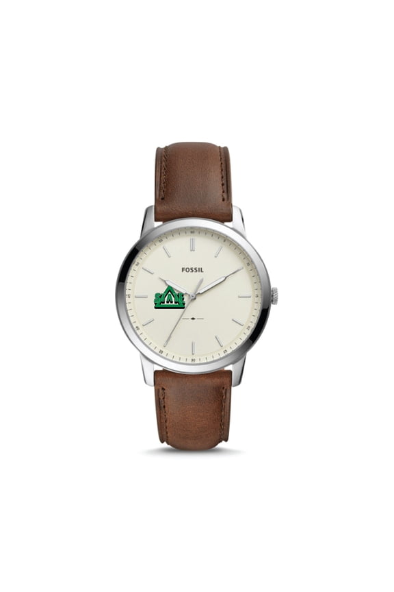 Delta State Statesmen The Minimalist Brown Leather Watch