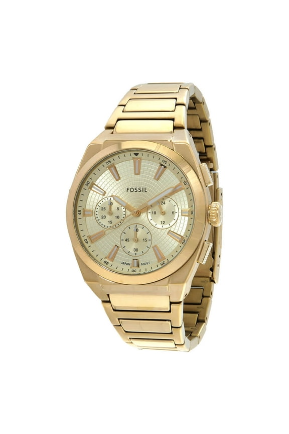 Everett Chronograph Quartz Gold Dial Men's Watch FS6119