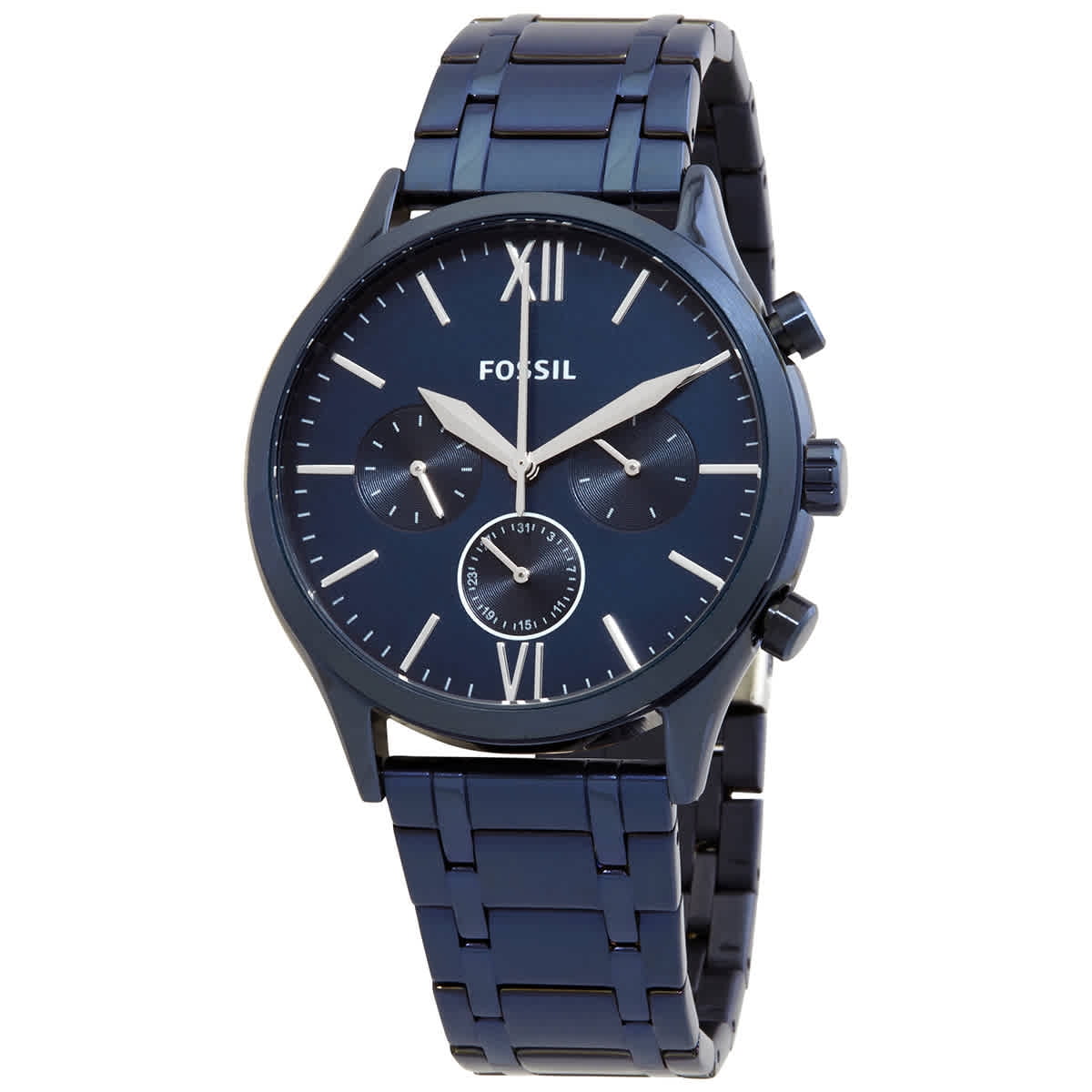 FOSSIL Fenmore Multi-function Quartz Blue Dial Men's Watch BQ2403