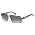 thumbnail image 1 of Fossil Full Rim Navigator Dark Ruthenium Gray Sunglasses, 1 of 4