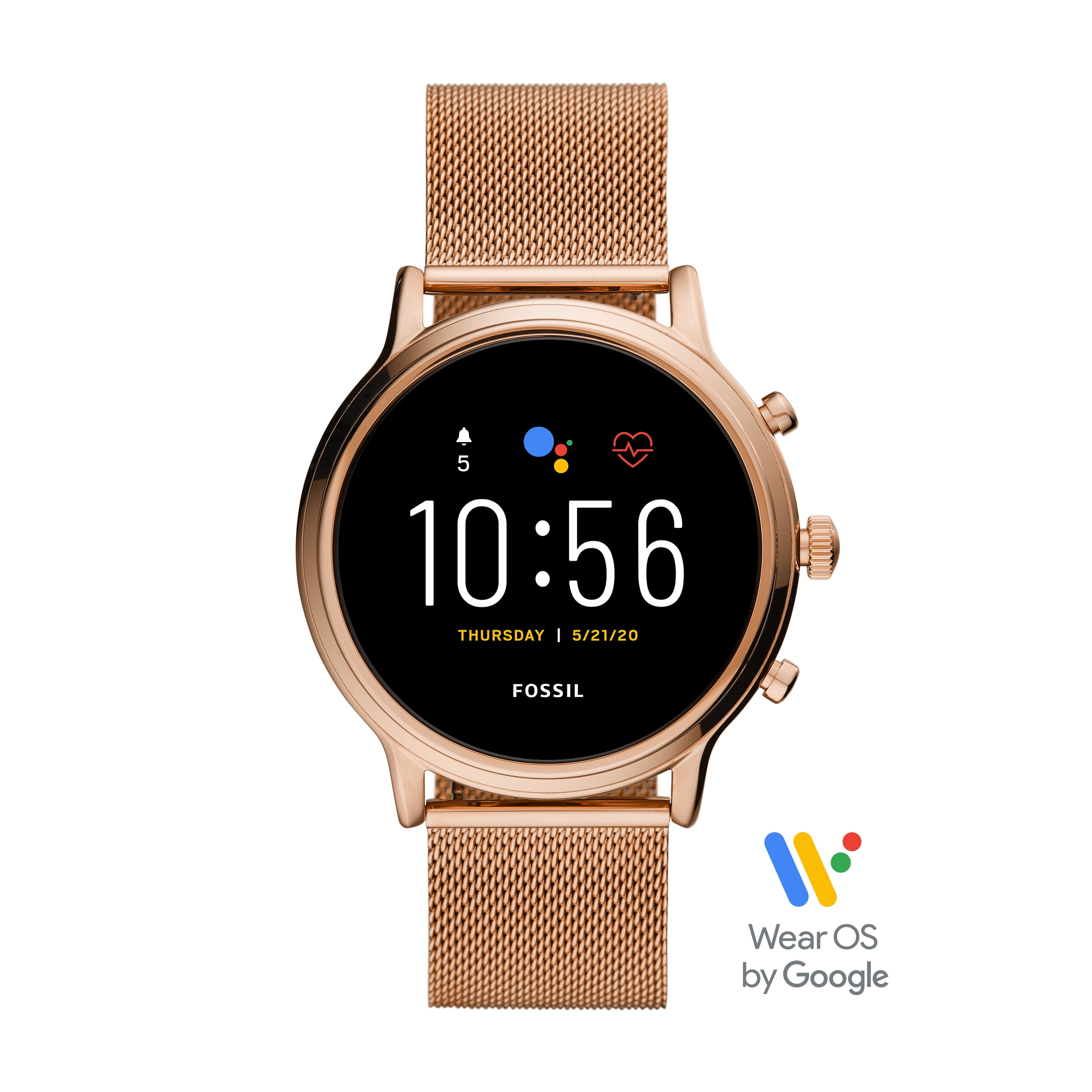 Fossil Gen 5 Julianna HR Smartwatch Rose Stainless Egypt Ubuy