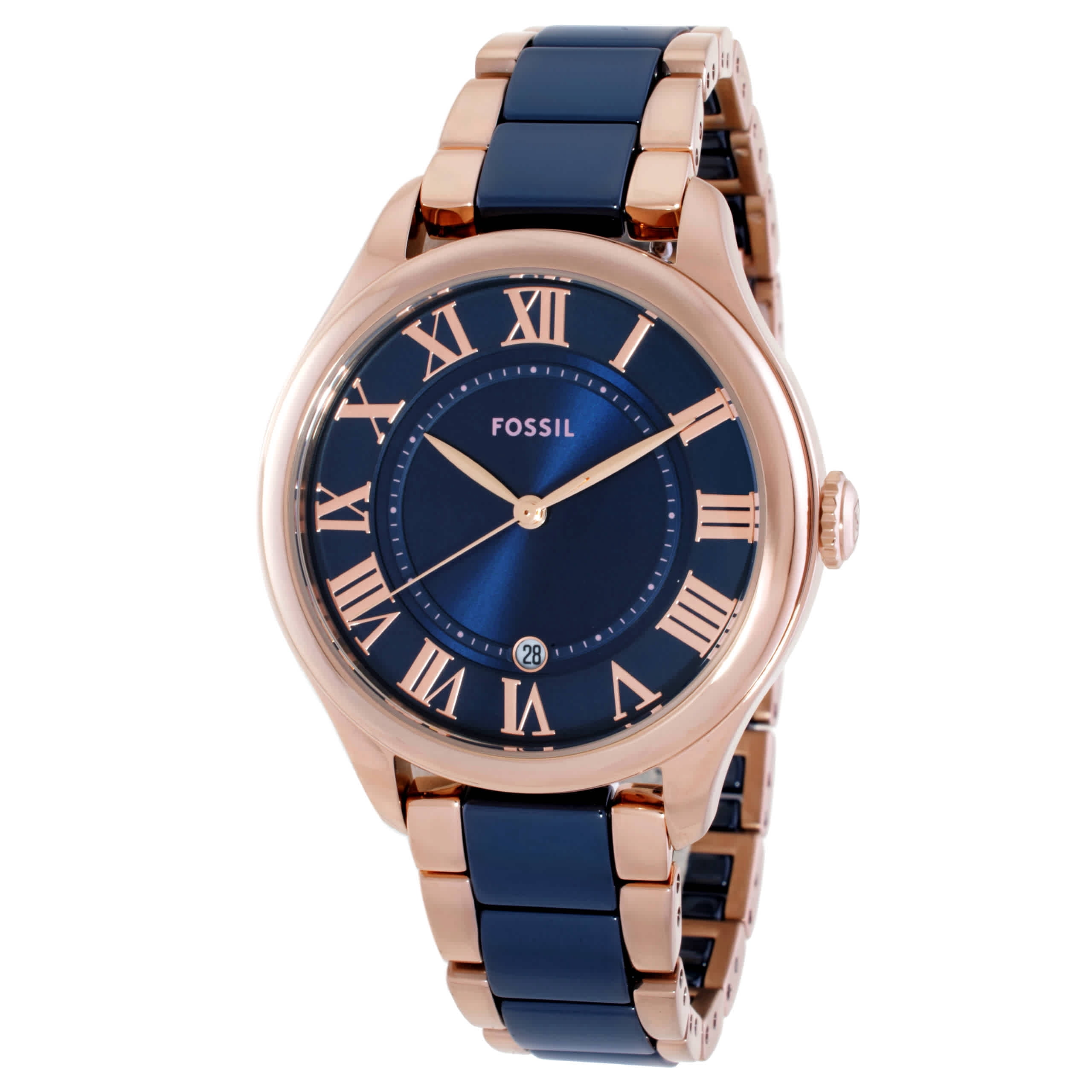 Fossil Gilmore Quartz Navy Dial Ladies Watch CE1134  display picture 1