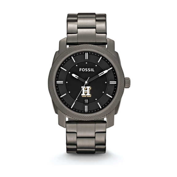 Fossil Hamilton Continentals Machine Smoke Stainless Steel Watch