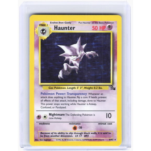 Fossil Haunter Holo Rare [Moderately Played] #6