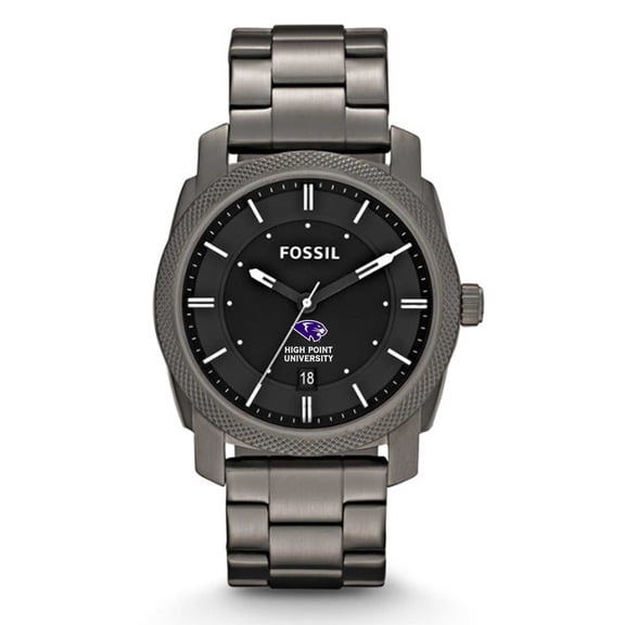 Fossil High Point Panthers Machine Smoke Stainless Steel Watch