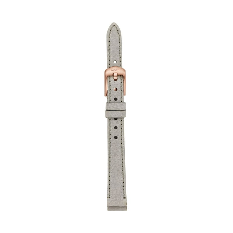Fossil Iron Leather Strap 12mm