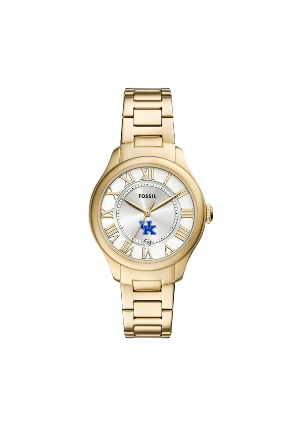 Kentucky Wildcats Gilmore Gold Stainless Steel Watch