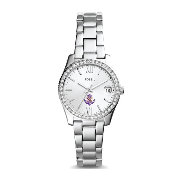Fossil LSU Shreveport Pilots Scarlette Mini Three-Hand Date Watch