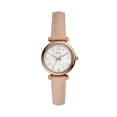 thumbnail image 1 of Fossil Women's Carlie Mini Three-Hand, Rose Gold-Tone Stainless Steel Watch, 1 of 3