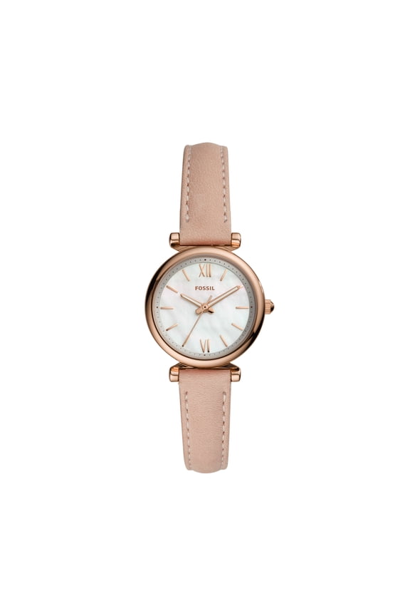 Women's Carlie Mini Three-Hand, Rose Gold-Tone Stainless Steel Watch