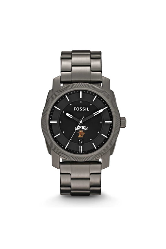 Lehigh Mountain Hawks Machine Smoke Stainless Steel Watch