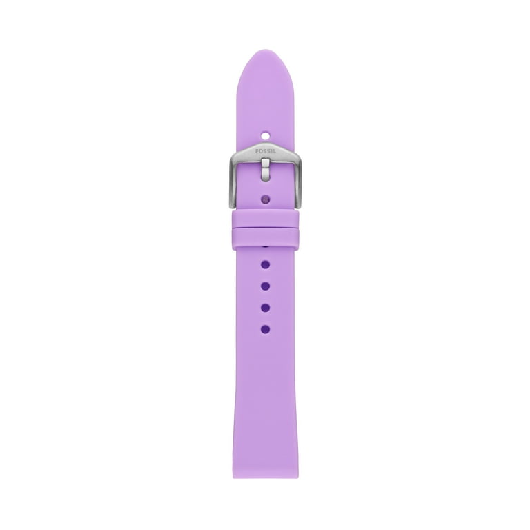 Fossil silicone watch bands best sale