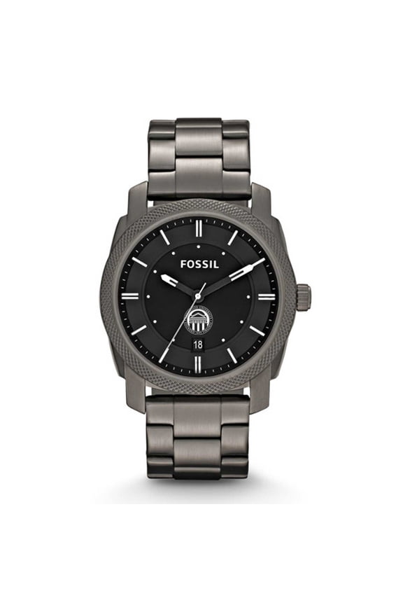 Longwood Lancers Machine Smoke Stainless Steel Watch