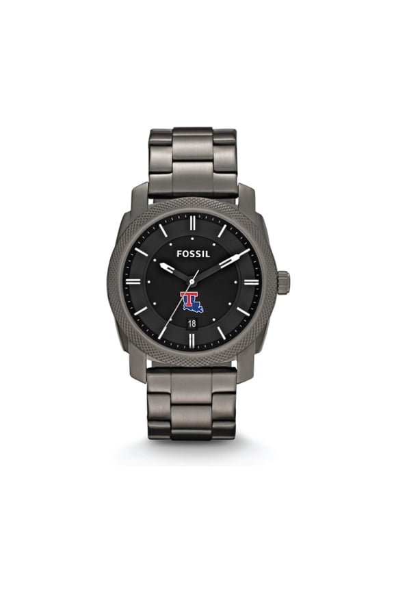 Louisiana Tech Bulldogs Machine Smoke Stainless Steel Watch