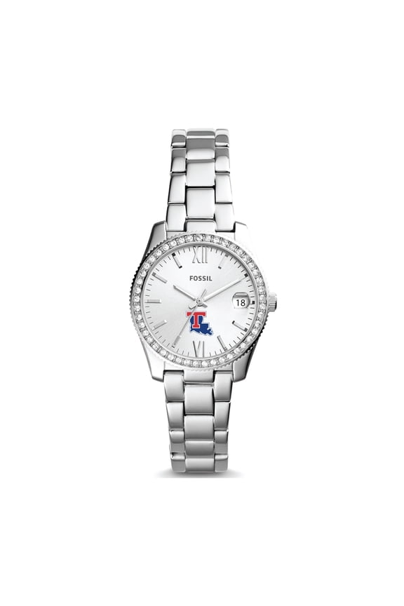 Louisiana Tech Bulldogs Scarlette Mini Three-Hand Date Watch