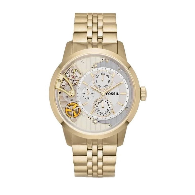 Fossil ME1137 Multi-Function Exposed Gold Tone Men display picture 2