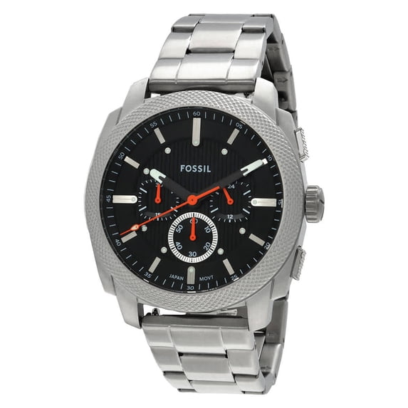 Fossil Machine Chronograph Quartz Black Dial Men's Watch FS6095 ...