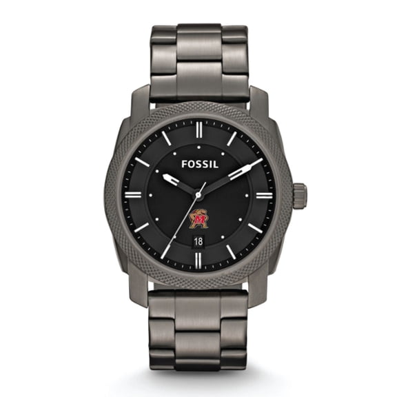 Fossil Maryland Terrapins Machine Smoke Stainless Steel Watch