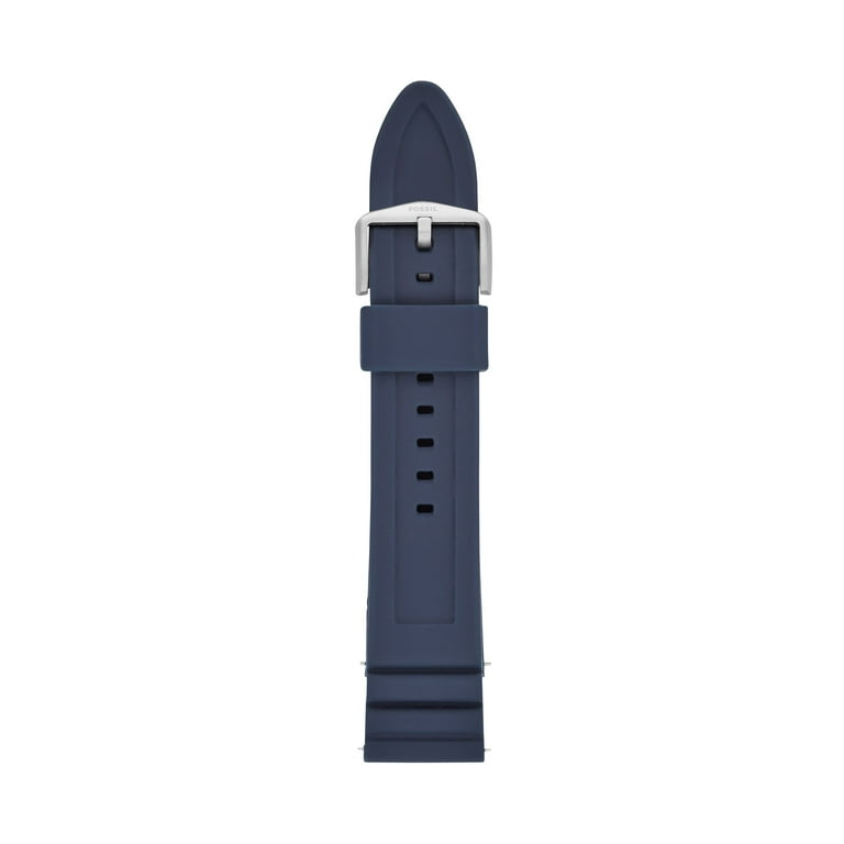 Fossil men's watch rubber strap top