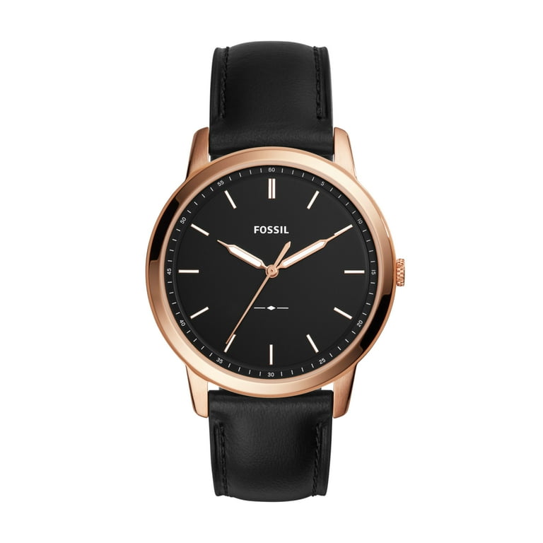 Fossil black outlet face watch