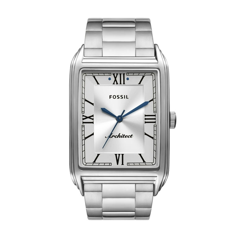 Fossil Men's ARC-03 Three-Hand, Stainless Steel Watch, FS5804