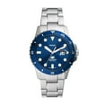 thumbnail image 1 of Fossil Men's Fossil Blue Dive Three-Hand Date, Stainless Steel Watch, 1 of 3