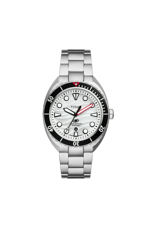 Men's Breaker Three-Hand Date, Stainless Steel Watch