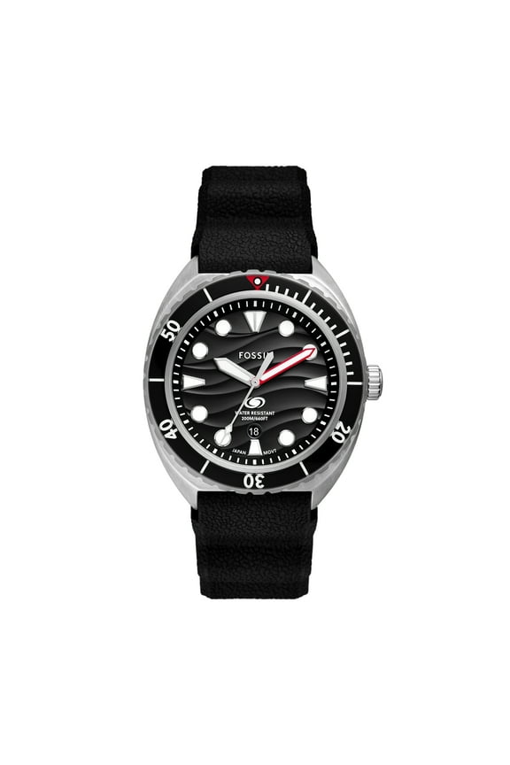 Men's Breaker Three-Hand Date, Stainless Steel Watch