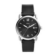 thumbnail image 1 of Fossil Men's Commuter Three-Hand Date Black Leather Watch (Style: FS5406), 1 of 3