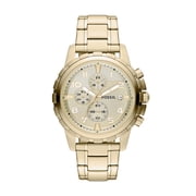 Fossil Mens Dean Stainless Steel Chronograph Watch Style FS4867