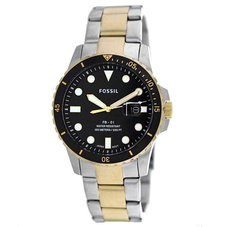 Fossil Men's FB-01 Black Dial Watch - FS5653 - Walmart.com