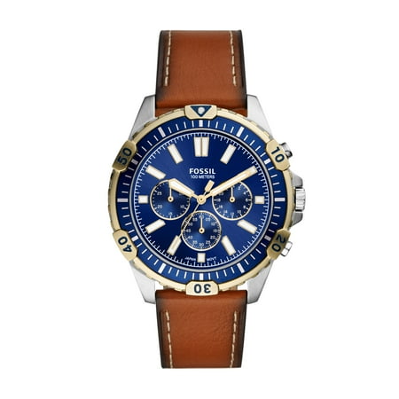 Fossil Men's Garrett Chronograph, Stainless Steel Watch, FS5625