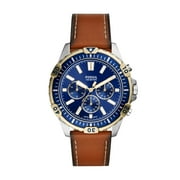 Fossil Mens Garrett Chronograph, Stainless Steel Watch, FS5625