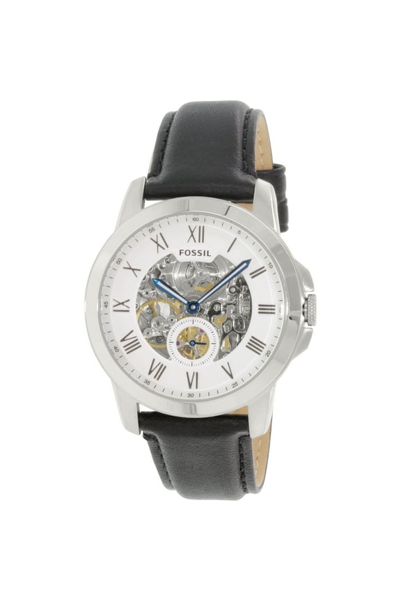 Men's Grant Automatic Leather Watch, ME3053