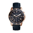 thumbnail image 1 of Fossil Men's Grant Sport Chronograph Blue Leather Watch(Style: FS5237), 1 of 2