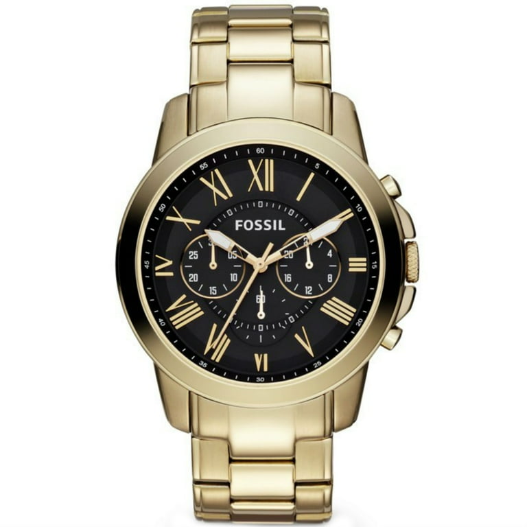 Fossil 2024 Gold Plated Watches For Men