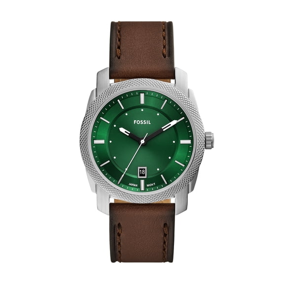 Fossil Men's Machine Three-Hand Date, Stainless Steel Watch
