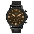thumbnail image 1 of Fossil Men's Nate Chronograph Black Stainless Steel Watch(Style: JR1356), 1 of 3