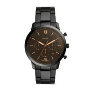 Fossil Mens Neutra Chronograph, Black-Tone Stainless Steel Watch